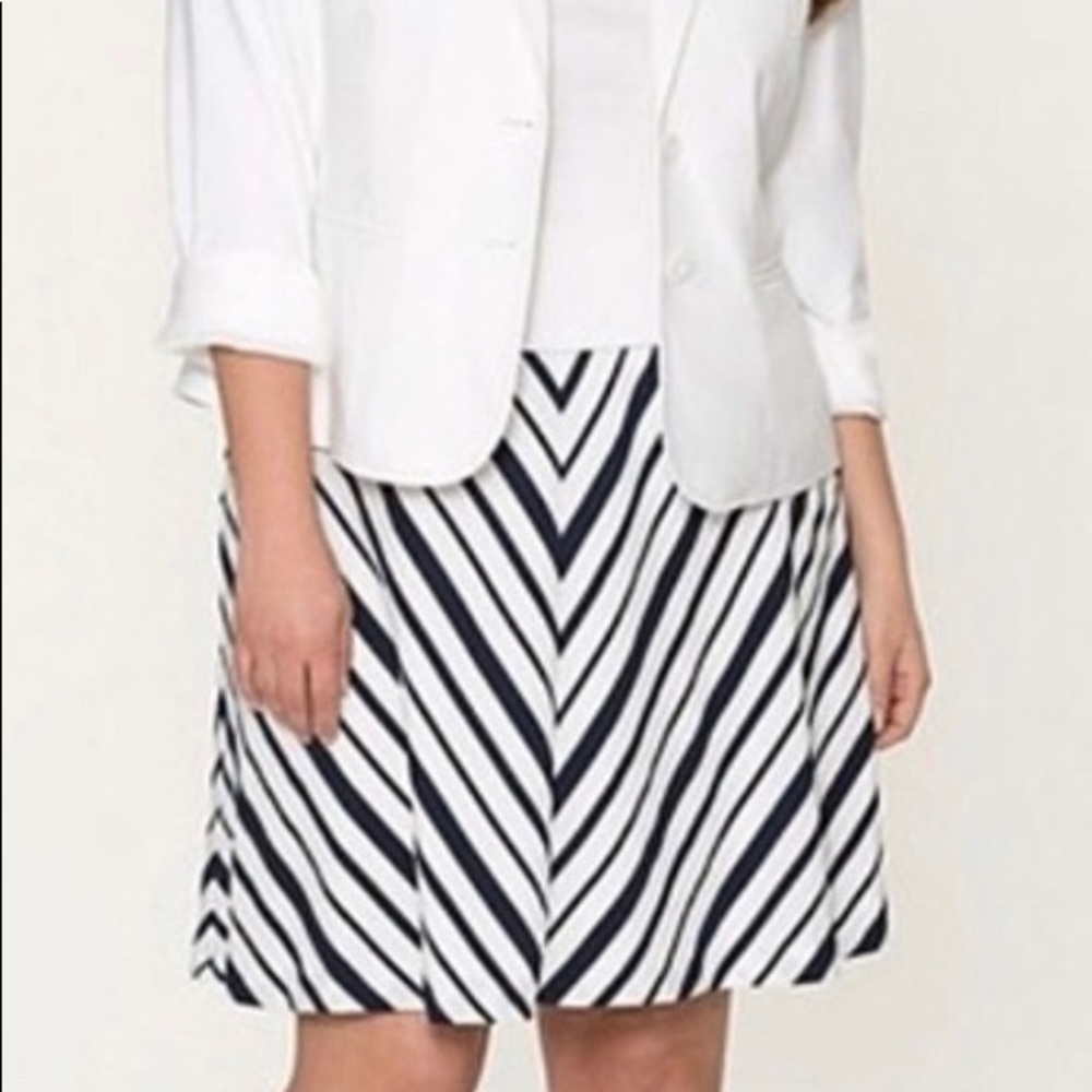 Lane Bryant Chevron Skirt